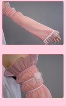 Load image into Gallery viewer, LAST BATCH UWOWO Anime/Mangaa Chii Cosplay Costume Lolita Pink Dress with Bowknot Clamp Halloween Christmas Chii Costumes Outfit
