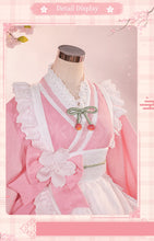 Load image into Gallery viewer, Mikuu Cosplay Costume DokiDoki-R Women Cute Pink Maid Dress Sakura Mikuu Cosplay Mikku Costume Halloween

