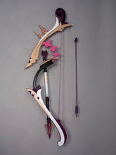 Load image into Gallery viewer, Genshin Impact Cosplay Wooden Weapons Lyney Props  Great Magic Bow Arroww
