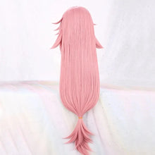 Load image into Gallery viewer, Yae Miko Cosplay Wig Women 85cm Long Pink Wig Cosplay Anime Cosplay Wigs Heat Resistant Synthetic Wigs Halloween
