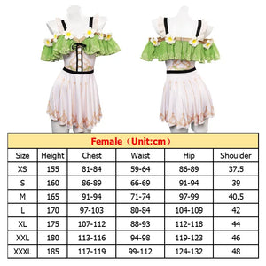 Ganyu Hutao Wanderer Nilou Yae Miko Keqing Swimsuit Cosplay Genshin Impact Costume Women Bikini Outfits Halloween Carnival Suit
