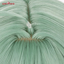 Load image into Gallery viewer, IN STOCK UWOWO Honkai Star Rail Huohuo Cosplay Wig HSR Huo Huo Cosplay Wigs Green Middle Hair
