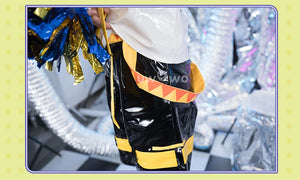 IN STOCK UWOWO Collab Series: Kagaminee Rin/Len Cosplay with Ears Cosplay Top Shorts Costumes Cosplay Outfit