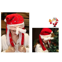 Load image into Gallery viewer, Creative Kawaii Cosplay Party  Hat  Christmas Novelty Cap Ear Moving Hat Santa Game Hat Jumping Up Cap

