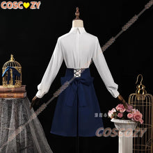 Load image into Gallery viewer, Fate Stay Night Saber Cosplay Costumes Wig Japanese Anime Sailor Uniforms Women Cosplay Dress Halloween Party Clothing Set
