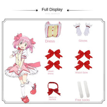 Load image into Gallery viewer, Anime Magical Girl Puella Magi Madoka Magica Cosplay Costumes Akemi Homura Kaname Halloween Costumes for Women Lolita Dress
