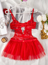 Load image into Gallery viewer, Sexy Lingerie Open Bra Crotchless Underwear For Sex Lace Sleepwear Lingerie Babydoll Bodysuit Lenceria Erotic Sexi Costumes
