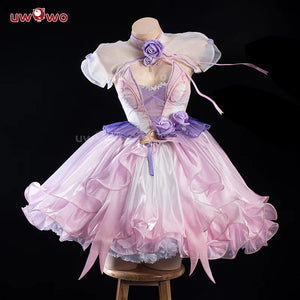 IN STOCK UWOWO Elysia Cosplay Game Honkai Impact 3: Elysia Fanart 'Luminous Sands' Dress Cosplay Cos With Bow Halloween Costume