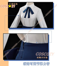 Load image into Gallery viewer, Fate Stay Night Saber Cosplay Costumes Wig Japanese Anime Sailor Uniforms Women Cosplay Dress Halloween Party Clothing Set
