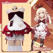 Load image into Gallery viewer, In Stock UWOWO Klee Cosplay Maid Costume Maid Dress Game Genshin Impact Fanart Klee Cosplay Exclusive Maid Halloween Costumes
