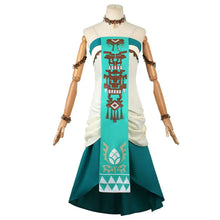 Load image into Gallery viewer, Game Zelda Princess Dress Cosplay Elegant Sexy Fairy Clothing Uniform Headdress Accessories Set Halloween Woman Costume Outfit
