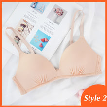 Load image into Gallery viewer, Seamless Bras for Women Push Up Bras No Wire Brassiere A B Cup Underwear Sexy Bralette Three Quarters(3/4 Cup)  Lingerie
