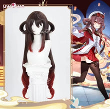 Load image into Gallery viewer, UWOWO Hutao Cosplay Collab Series: Game Genshin impact Hutao Cherries Snow Laden outfit Lantern Rite Cosplay Costume
