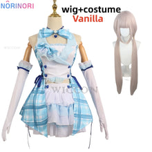 Load image into Gallery viewer, Anime Game Nekopara Vanilla Chocola Cosplay Costume Nekomimi Paradise Wig Printing Maid Attire Woman Sexy Kawaii Carnival Suit
