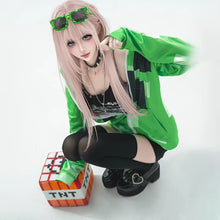 Load image into Gallery viewer, Game Cosplay Costume Green Coat Cute Clothes Women Outfits Daily Suits Holiday Clothing Halloween Coats Carnival Party Dress Up
