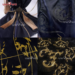 IN STOCK UWOWO Cheshiree Cosplay Game Azur Lanee Cheshiree Cait Sith Crooner Gown Cosplay Costume with shawl Halloween Costume