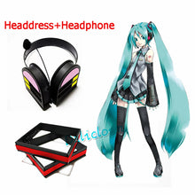 Load image into Gallery viewer, Anime Miku Cosplay Costume Wig Shoes Japan Leather Midi Dress Miku Cosplay Female Halloween Costume Girls JK Uniform Women Men
