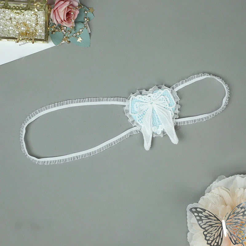 Women Lolita Gothic Eye Mask Heart Bow Lace Accessories Cosplay Anime Cross One-eye Eyewear Girls Clothing Props Friends Gifts