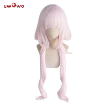 Load image into Gallery viewer, UWOWO Vanilla Cosplay Wig 80cm Long Twin-tail Light Pink Chocolaa/Vanillaa Long Wig Heat Resistant Halloween
