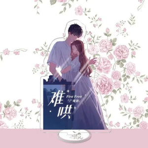 Chinese Drama The First Frost Bai Jingting Zhang Ruonan Photo Stand Figures Sang Yan Wen Yi Fan Model Plate Standing Up Desk