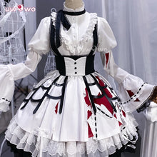 Load image into Gallery viewer, UWOWO Mizukii Collab Series: Project Sekaii Akiyamaa Mizukii mizuu5 Cosplay Costume Maid Dress Halloween Costumes
