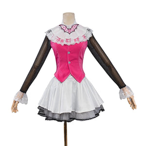 IN STOCK UWOWO Draculauraa Cosplay Costume TOP SELL Pink Suit Vampiree Anime Female Cosplay Halloween Costume