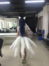 Load image into Gallery viewer, Game LOL Cosplay Costumes Fox LOL Ahri Nine Tailed Upgraded Transform-model Tail Cosplay White 3 Sizes
