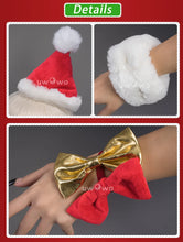 Load image into Gallery viewer, IN STOCK UWOWO Mikku Cosplay Christmas Outfit 2023 Cosplay Costume Red Dress Cute Role Play
