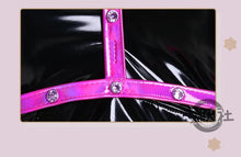 Load image into Gallery viewer, Anime Miku Rabbit Cosplay hole Black Leather Bunny Girl Sexy Cute Halloween Cosplay Costume Headdresses Clothes Bows Girl Wig
