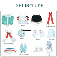 Load image into Gallery viewer, Genshin Impact Sigewinne Cosplay Costume Adult Carnival Uniform Wig Anime Halloween Party Costumes Masquerade Women Game
