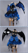Load image into Gallery viewer, LAST BATCH UWOWO Genshin Impact Fanart Furina Focalors Black Devil Lolita Dress Cosplay Costume With Hat Halloween Costume
