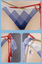 Load image into Gallery viewer, LAST BATCH UWOWO Ganyu Cosplay Swimsuit Exclusive Game Genshin Impact Fanart Ganyu Costume Swimming Bra Panties Full Halloween

