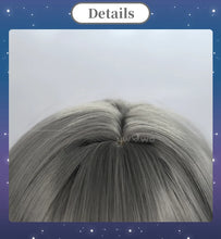 Load image into Gallery viewer, UWOWO Vita Wig Game Honkai Impact 3 Vita Cosplay Wig Long Hair Gray Hair Heat Resistant
