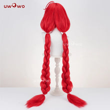 Load image into Gallery viewer, UWOWO Ukinami Yuzuha Wig Game Zenless Zone Zero ZZZ Ukinami Yuzuha Cosplay Wig Red Hair Long Hair Halloween Wig
