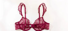 Load image into Gallery viewer, Sexy French Flower Embroidery Lace Bra Set Pure Desire Ultra Thin Push Up Wirefree Comfort Romantic Niche Bralette S-XL MOYISU
