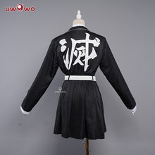 Load image into Gallery viewer, UWOWO Kimetsu no Yaiba Kimono Mitsuri Cosplay Costume S-XL Anime Kanjiro Mitsuri Dress Coat Role Play Outfit
