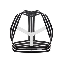 Load image into Gallery viewer, CLEVER-MENMODE Arnes Hombre Mens Bondage Harness Shoulder Body Chest Straps Lingerie Muscle Elastic Harness Halter Neck Straps
