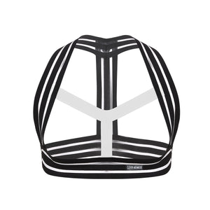 CLEVER-MENMODE Arnes Hombre Mens Bondage Harness Shoulder Body Chest Straps Lingerie Muscle Elastic Harness Halter Neck Straps