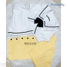 Load image into Gallery viewer, Anime You and ME and Her: A Love Story Muko Aoi MIYUKI Cosplay Costume Girl Shirt Skirt Sweater JK Uniform Halloween Costume
