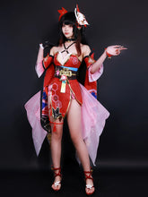 Load image into Gallery viewer, Sparkle Cosplay Honkai Star Rail Sparkle Cosplay Costume Wig Mask Dress Full Set Prop Hanabi Sparkle Halloween Outfit Uniform
