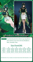 Load image into Gallery viewer, UWOWO Nefer Cosplay Collab Series:Game Genshin Imapct Nefer Cosplay Costume XS-2XL Halloween Costume
