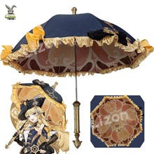 Load image into Gallery viewer, Navia Umbrella Cosplay warfare Props Costume Accessory Staff Model Gear Genshin Impact Halloween
