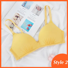 Load image into Gallery viewer, Seamless Bras for Women Push Up Bras No Wire Brassiere A B Cup Underwear Sexy Bralette Three Quarters(3/4 Cup)  Lingerie
