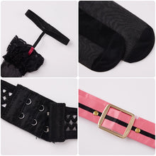 Load image into Gallery viewer, Virtual Singer Vocalo Cosplay Costume Uniform with Wig Japan Midi Dress Beginner Future Halloween Carnival Night Party Clothes
