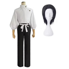 Load image into Gallery viewer, HOLOUN Jujutsu JJK Manga Anime Yuta Okkotsu Cosplay Costume Wig Jacket Black Pants Uniform Rose Net Synthetic Halloween
