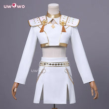 Load image into Gallery viewer, UWOWO Zoey Cosplay Collab Series: Kpop Huntrix Zoey White Performance Cosplay Costume XS-3XL Halloween Costume
