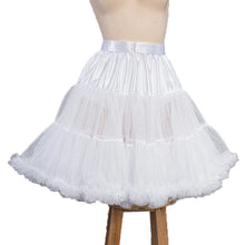 Load image into Gallery viewer, UWOWO Universal Black White Nahida Petticoat Crinolines Genshin Impact Maid Ver Best Match Petticoat Adjustable Bustle Pannier
