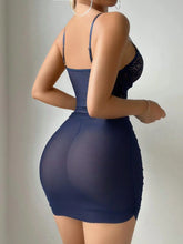 Load image into Gallery viewer, Women Lace Dress Temperament Halter Seduction Lingerie Summer Sexy Thin Sensual Sleepwear Sets Nightwear Alluring Pajamas
