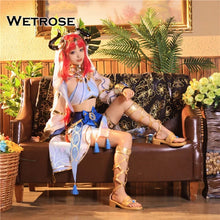 Load image into Gallery viewer, 【Wetrose】 In Stock Genshin Impact Nilou Niirou Cosplay Costume Sumeru Full Set Game Demon Girl Party Halloween
