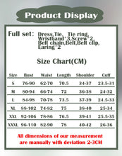 Load image into Gallery viewer, UWOWO Frankiee Steinn 1 Cosplay Costume Suit Female Cosplay Dress Halloween Costumes Outfit
